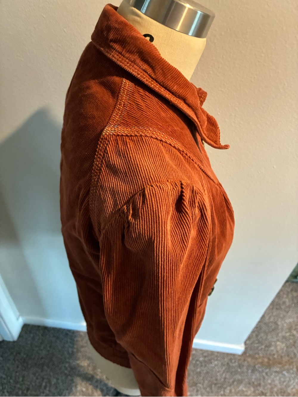 Rare, Vintage Marc by Marc Jacobs corduroy jacket with multi color stitching - Picture 8 of 12